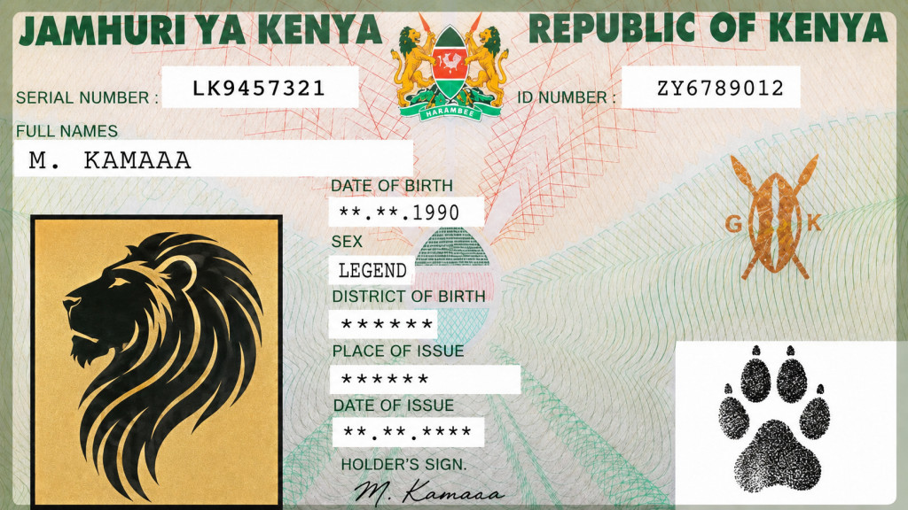 how to change name in identity card