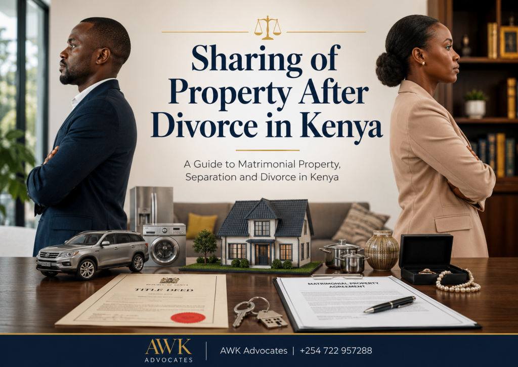 Sharing of Property After Divorce in Kenya #1 | Separation and Divorce in Kenya Sharing of Property After Divorce in Kenya